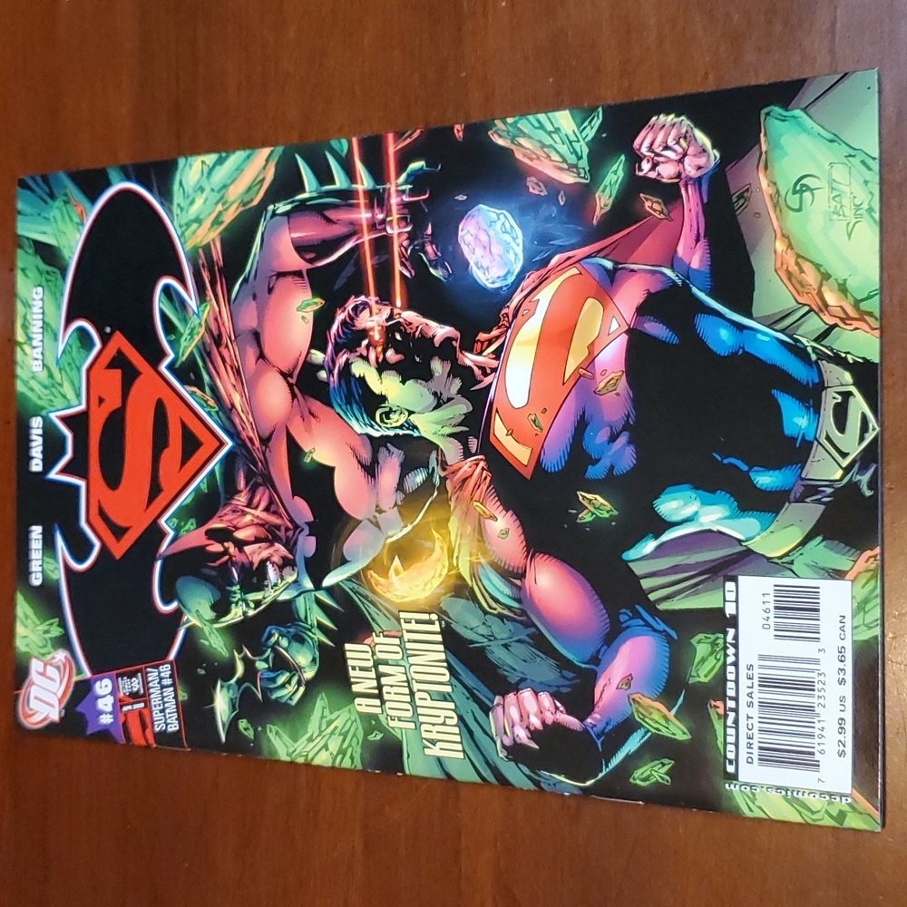 DC Comics #682 Superman Batman A New Form of Kryptonote! 2008 #Z37